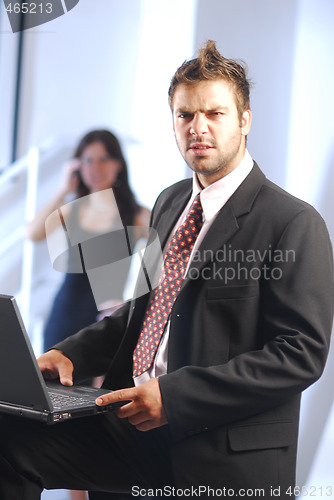 Image of In an office