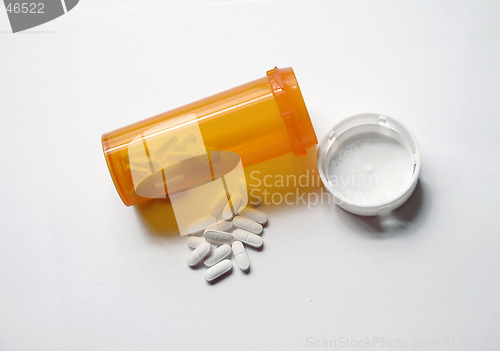 Image of Pills and Pill Bottle