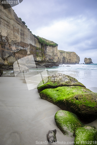 Image of Tunnel Beach New Zealand