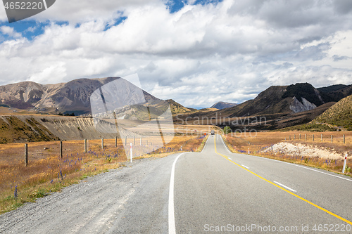 Image of Landscape scenery in south New Zealand