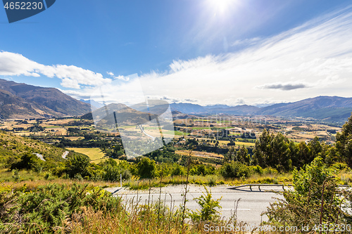 Image of Landscape scenery in south New Zealand