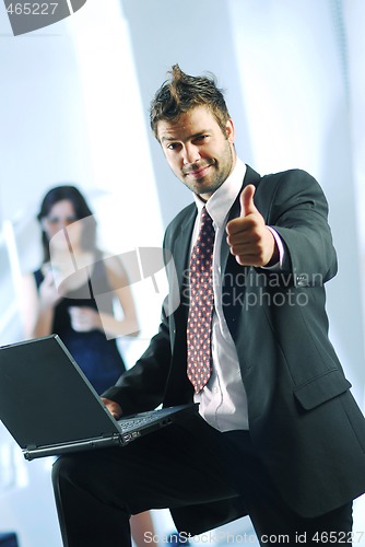 Image of In an office