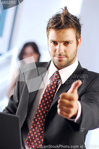 Image of In an office