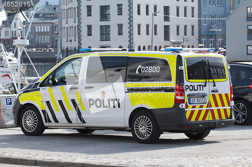 Image of Norwegian Police Car