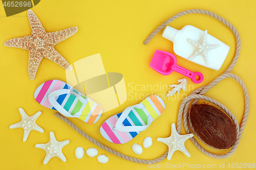 Image of Summer Holiday Beach Items