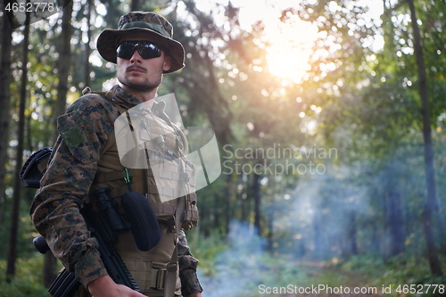 Image of soldier portrait