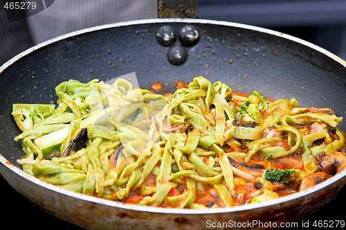 Image of Green pasta