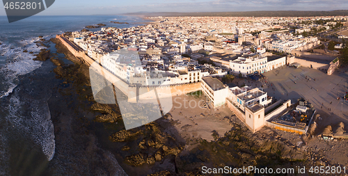 Image of Aerial panorama of Essaouira city