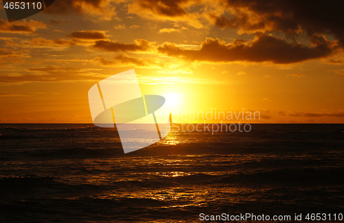 Image of Hawaii, USA, Sunset