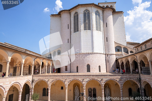 Image of church of Assisi in Italy