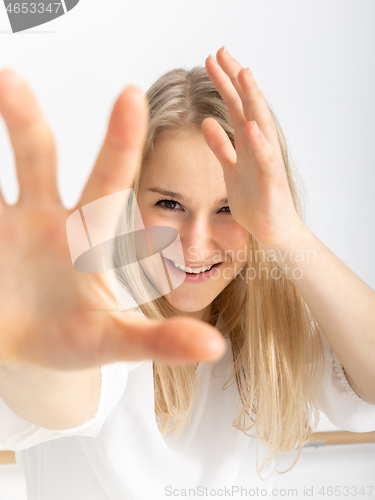 Image of female dancer in action