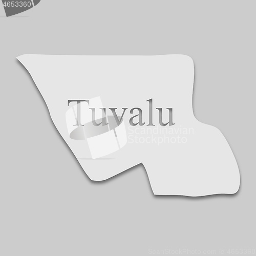 Image of Tuvalu map