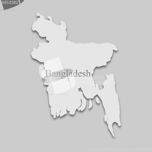 Image of Bangladesh map