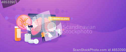 Image of Tuberculosis landing page concept