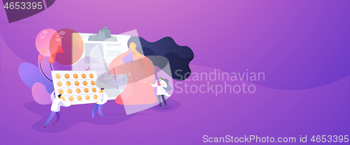 Image of Seasonal allergy concept banner header