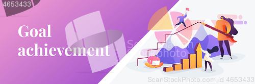 Image of Business coaching concept banner header