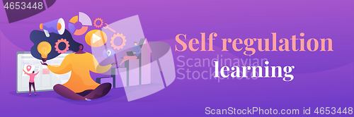 Image of Self management concept banner header