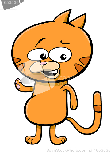 Image of cat cartoon character