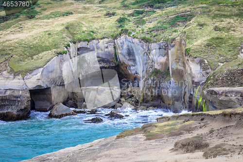 Image of Tunnel Beach New Zealand