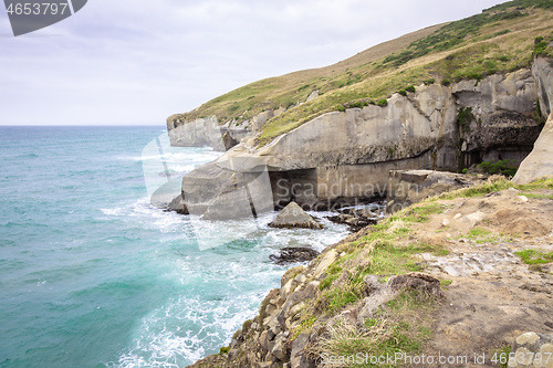 Image of Tunnel Beach New Zealand