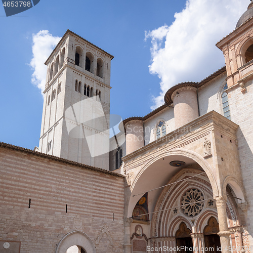 Image of church of Assisi in Italy