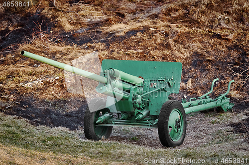 Image of An Old Artillery Gun