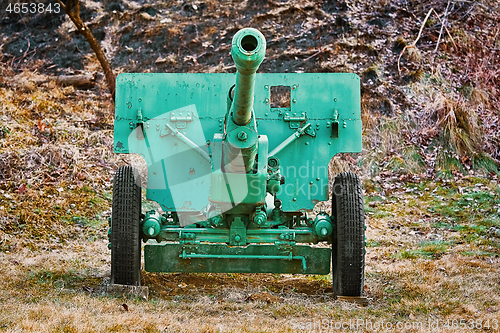 Image of An Old Artillery Gun