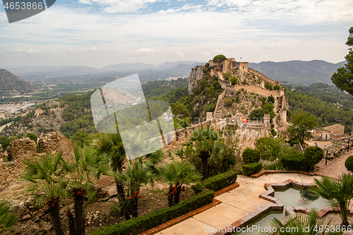 Image of view of small castle