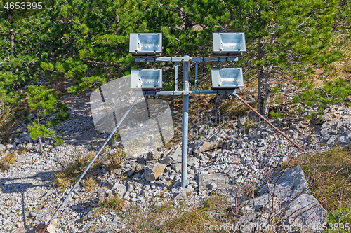 Image of Outdoor Reflectors at Pole