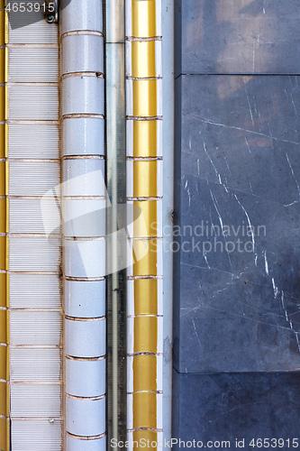 Image of White Gold Tiles