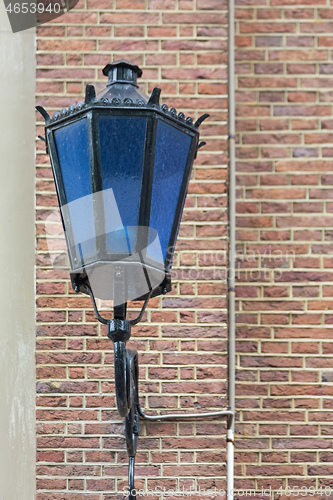 Image of Blue Street Light