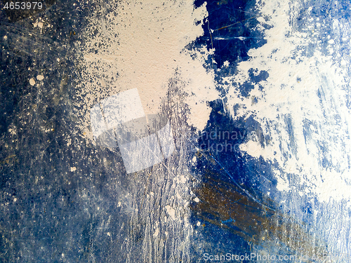 Image of Distressed Painted Texture