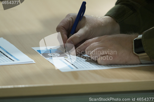 Image of Signing Documents