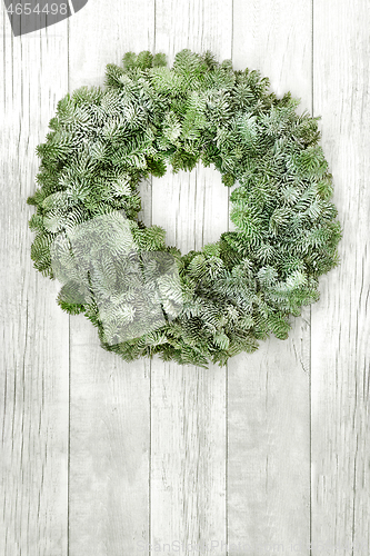 Image of Natural Spruce Fir Winter Solstice Wreath