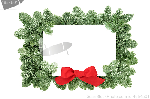 Image of Festive Spruce Pine Winter and Christmas Border 