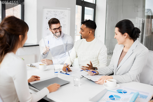 Image of recruiters having job interview with employee