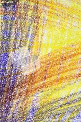 Image of Bright abstract crayon background