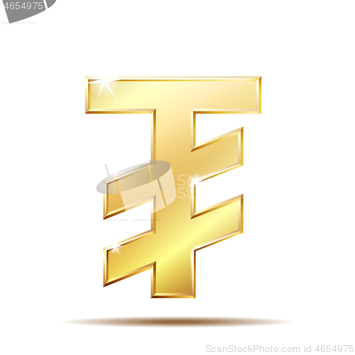 Image of Mongolian tugrik currency symbol