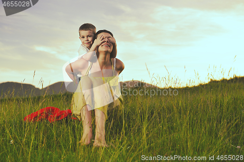 Image of woman child outdoor