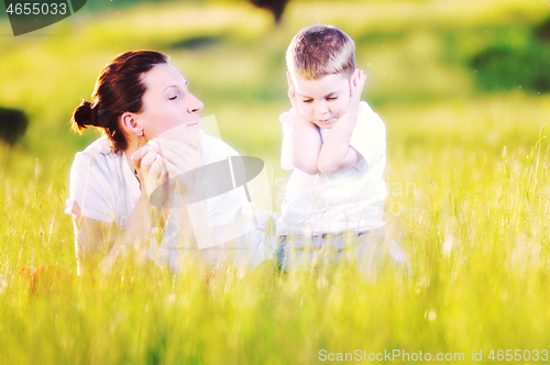 Image of woman child outdoor