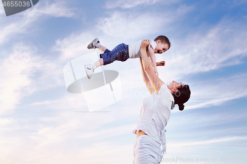 Image of woman child outdoor