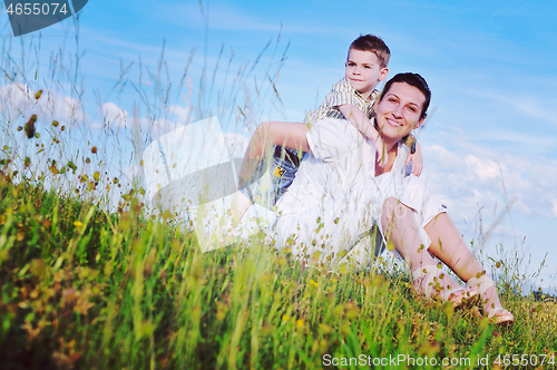 Image of woman child outdoor