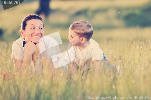 Image of woman child outdoor