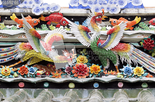 Image of Decoration of a Vietnamese temple