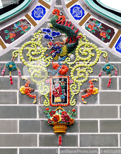 Image of Decoration of a Vietnamese temple