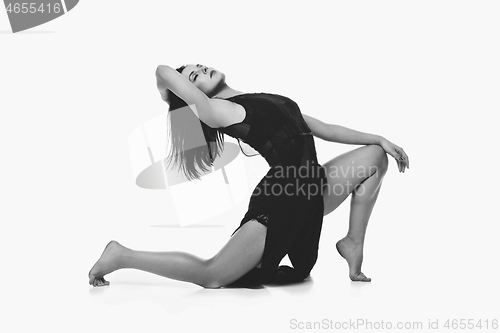 Image of Beautiful modern dancer girl