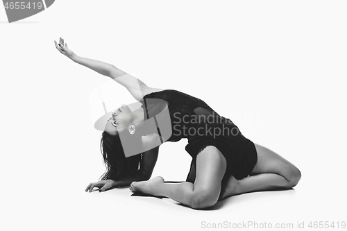 Image of Beautiful modern dancer girl