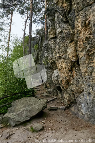 Image of Suche skaly (Dry Cliffs) near Mala skala