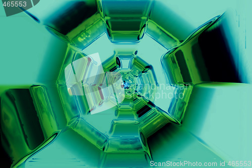 Image of abstract tunnel background