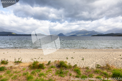 Image of scenery at Lake Te Anau, New Zealand